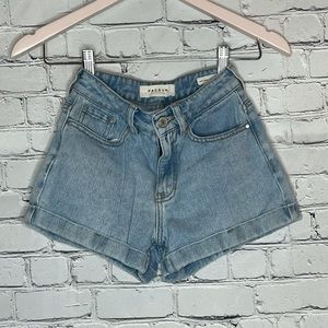 PACSUN denim mom shorts size 22